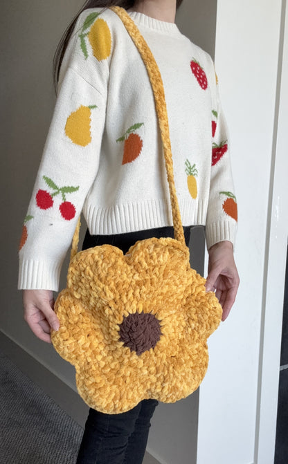 Crochet Flower Bag