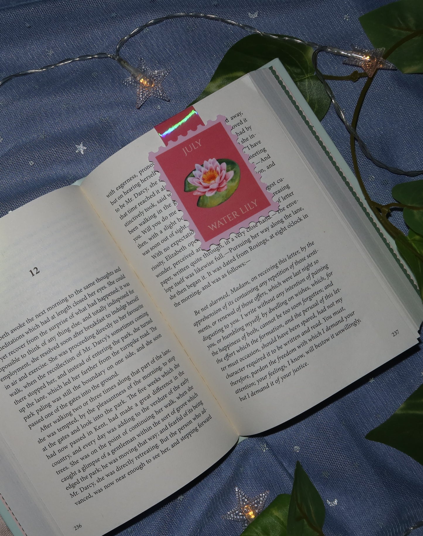 Birth Flower Magnetic Bookmark