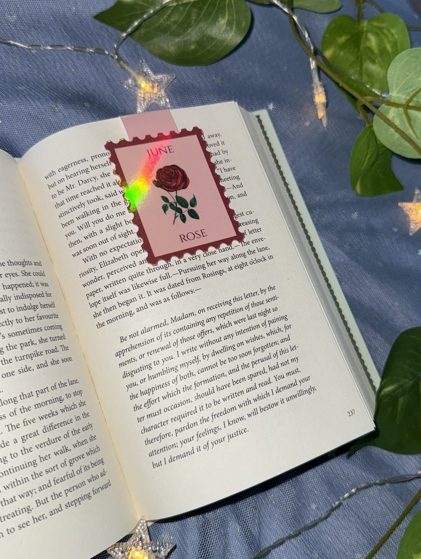 Birth Flower Magnetic Bookmark