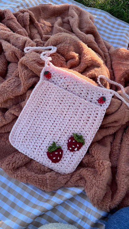 Strawberry Tote Bag Insert