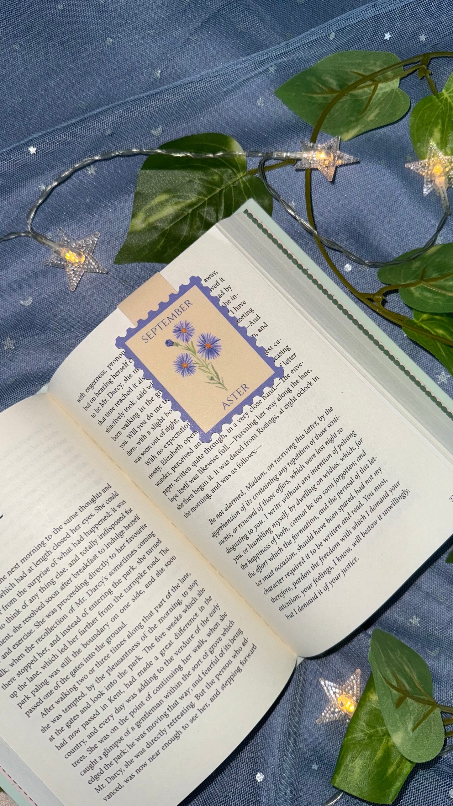 Birth Flower Magnetic Bookmark