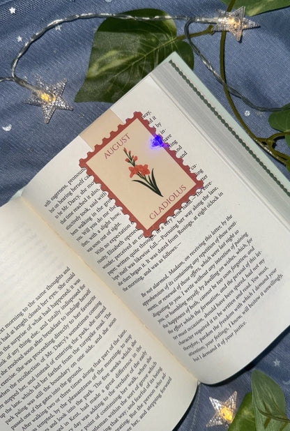 Birth Flower Magnetic Bookmark