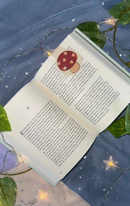 Mushroom Magnetic Bookmark