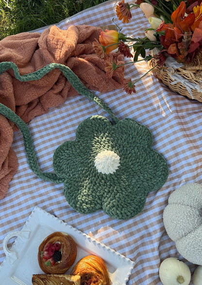Crochet Flower Bag