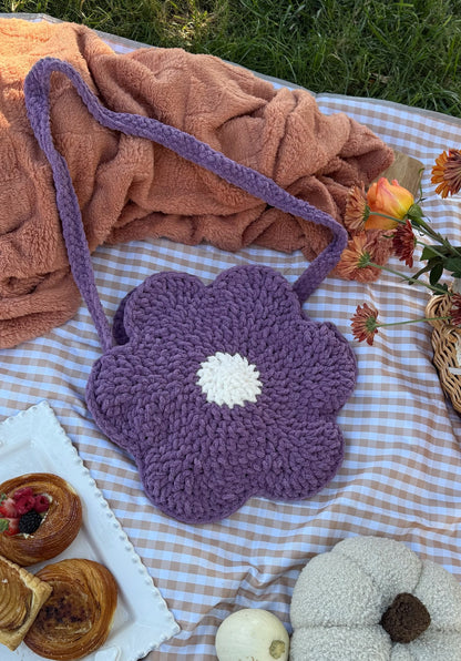 Crochet Flower Bag