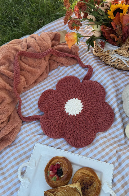Crochet Flower Bag
