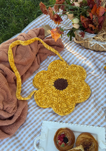 Crochet Flower Bag